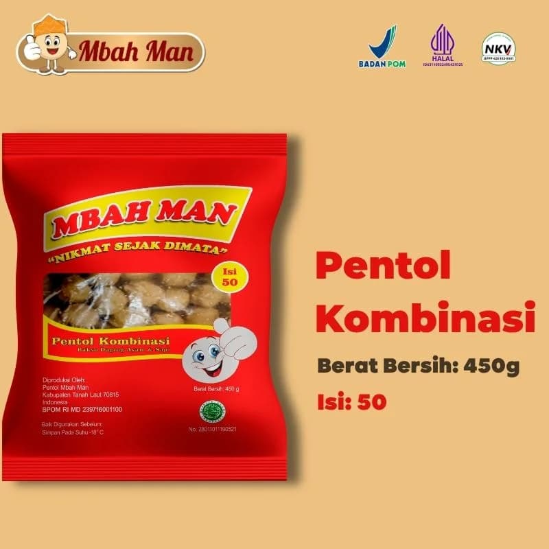 Pentol Kombinasi 450gr